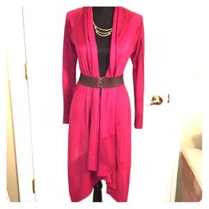NWT. Magenta 3 Way Cardigan. 3 ways to wear.